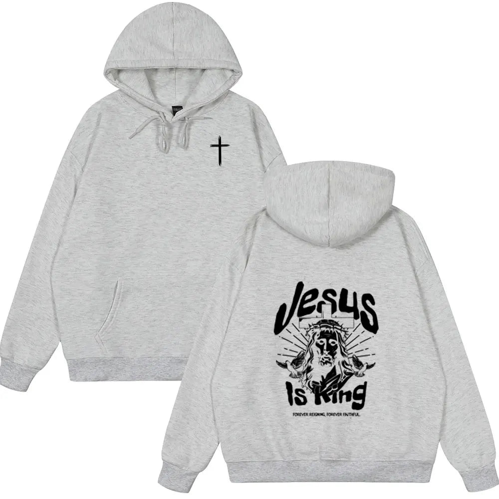 Christian Jesus Bible Verse Vintage Couple Style Wears Men Women Clothing Fashion Tops Oversized Streetwears Winter Spring Tops