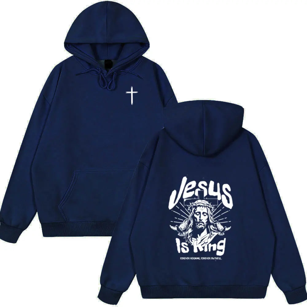 Christian Jesus Bible Verse Vintage Couple Style Wears Men Women Clothing Fashion Tops Oversized Streetwears Winter Spring Tops