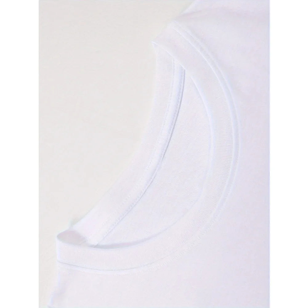 Men's Y2K Retro Christian Pattern T-shirt 180g Heavy Weight Cotton Loose Street Style Saint Jesus Christ Four Seasons Clothing