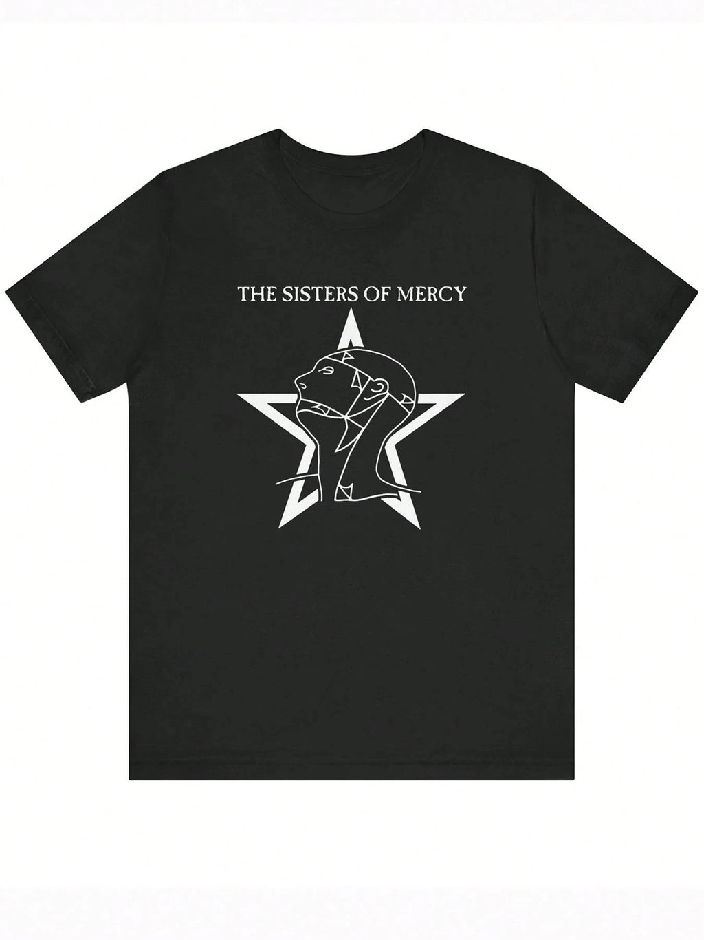 New Men's Y2K Oversized Harajuku Cotton Men's Hip Hop Clothing T-shirt Christian Goth Retro T-shirt for Men and Women