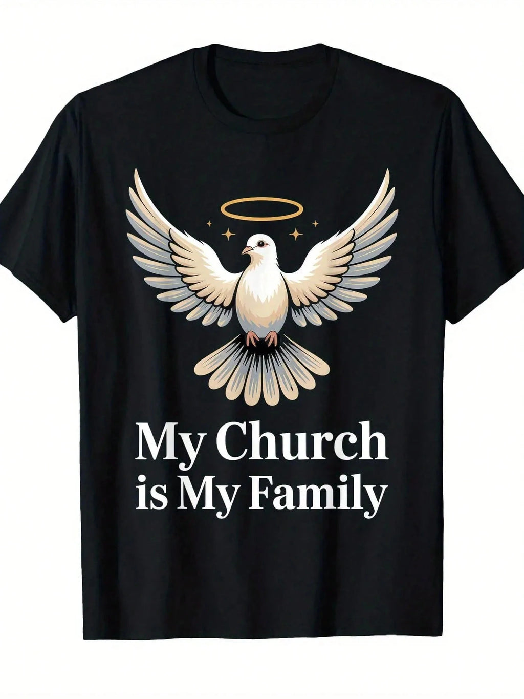 New Men's Y2K Oversized Harajuku Cotton Men's Hip Hop Clothing T-shirt Christian Goth Retro T-shirt for Men and Women