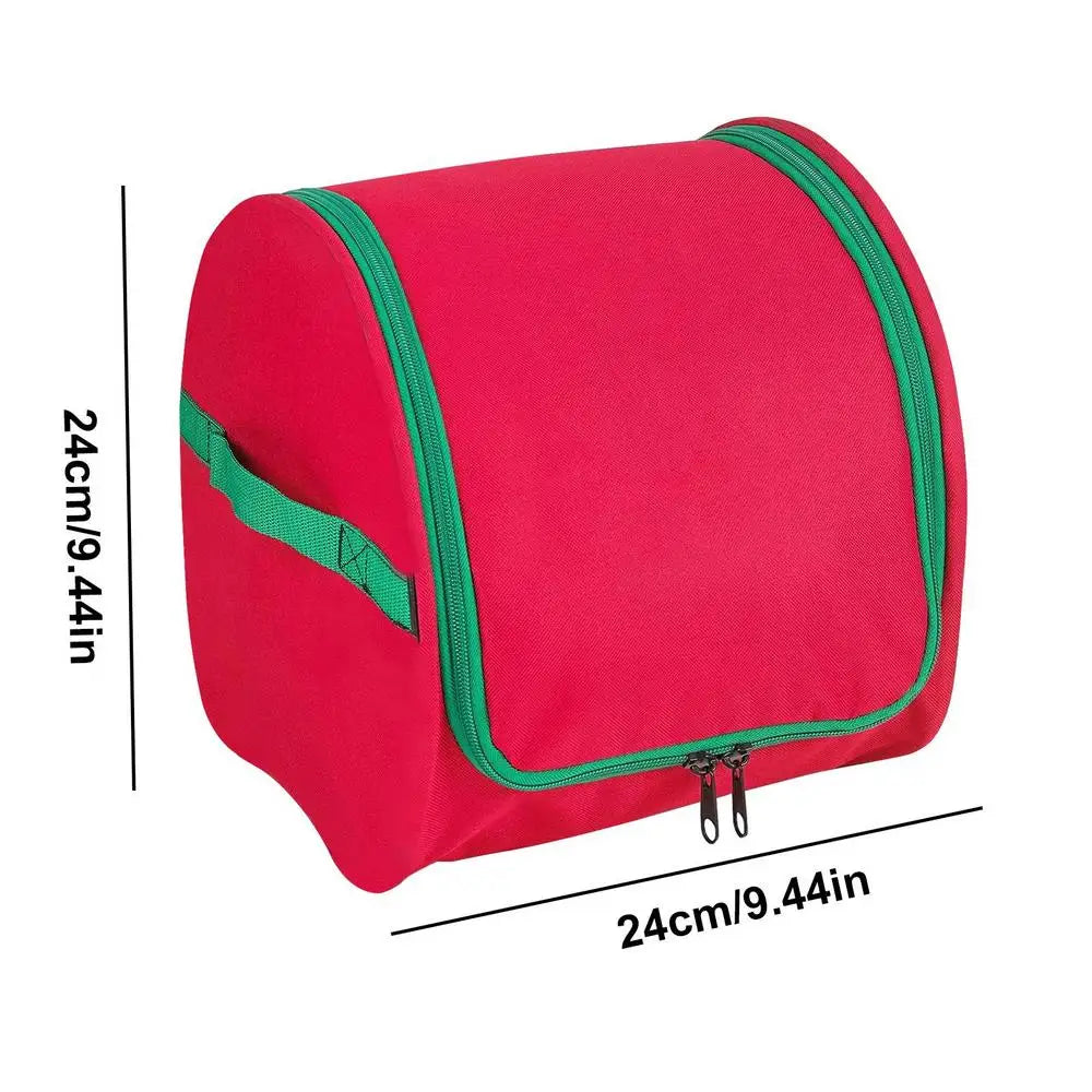 Christmas light storage box Oxford cloth large capacity Durable tear-resistant Christmas LED Light Storage Bag for organization
