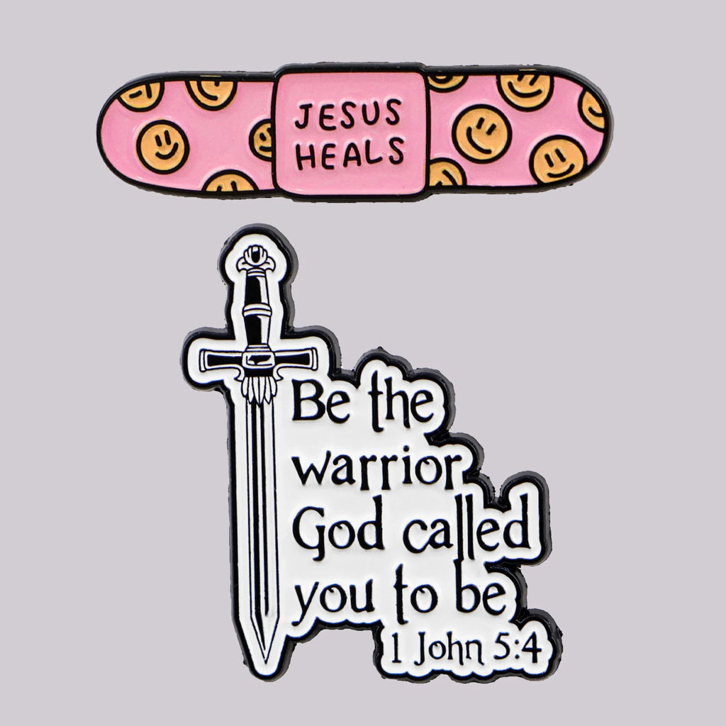 Jesus & Bible Enamel Pin Inspirational Christian Brooch Pines Lapel Pins Badge on Backpack Clothing Accessories Jewelry Gifts