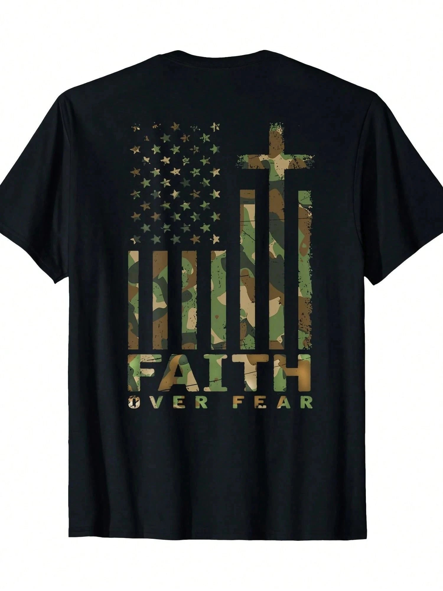 New Men's Y2K Oversized Harajuku Cotton Men's Hip Hop Clothing T-shirt Christian Goth Retro T-shirt for Men and Women