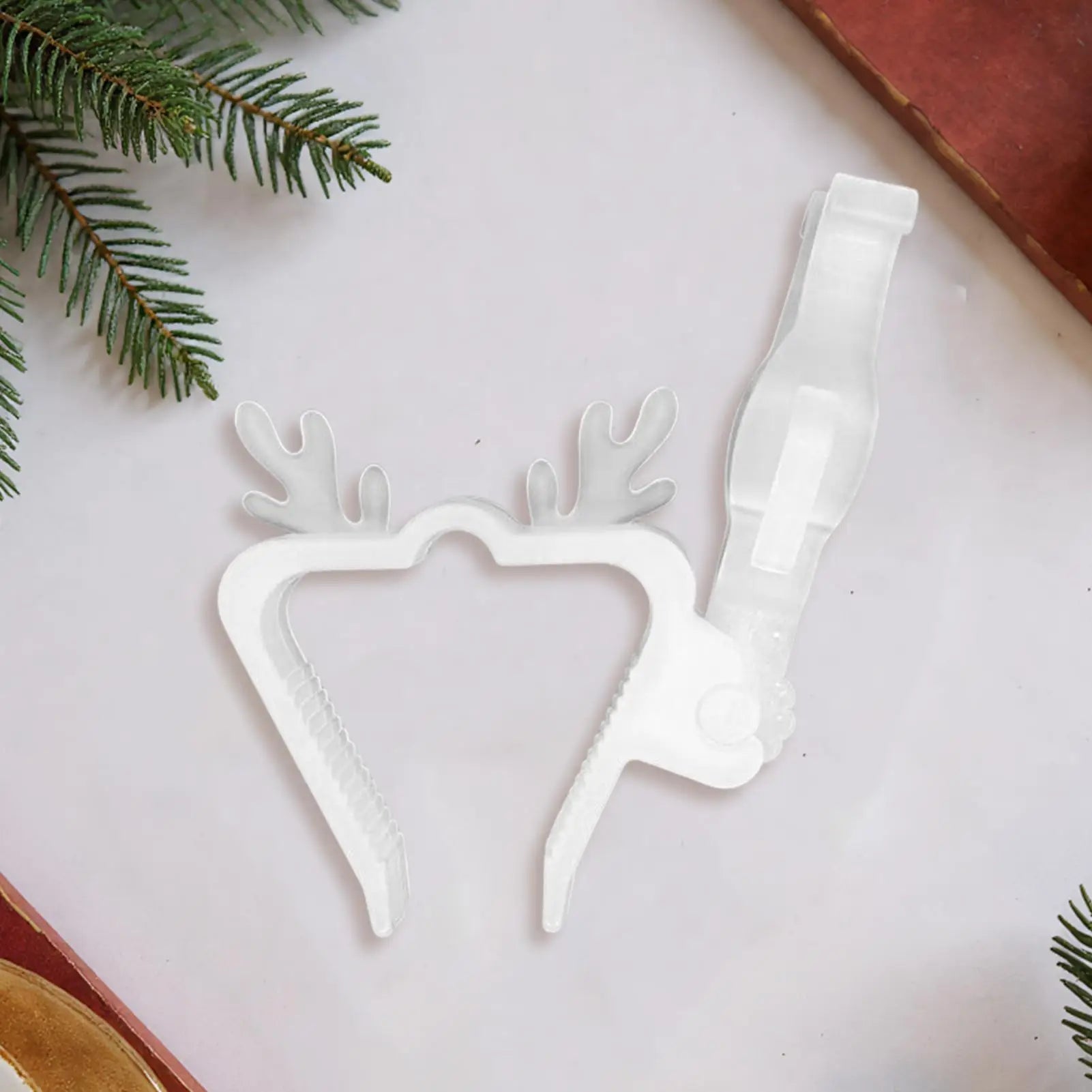 Christmas Light Clips 10-Piece Christmas Gutter LED String Light Clips Festive Lamp Hanger For Soffit Decoration Siding Deck