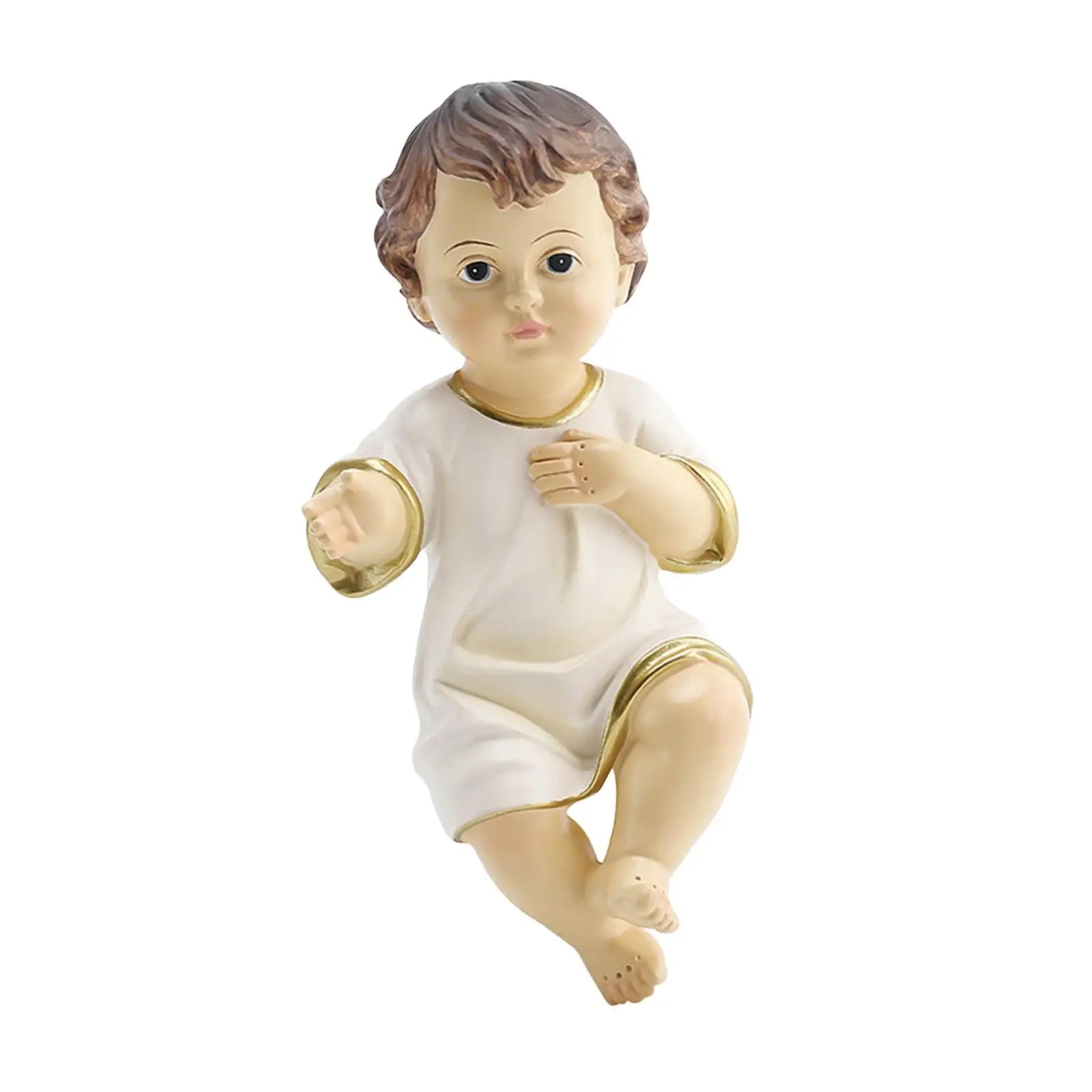 Jesus Baby Figurine Adornment Sculpture Nativity Statue Home Decor
