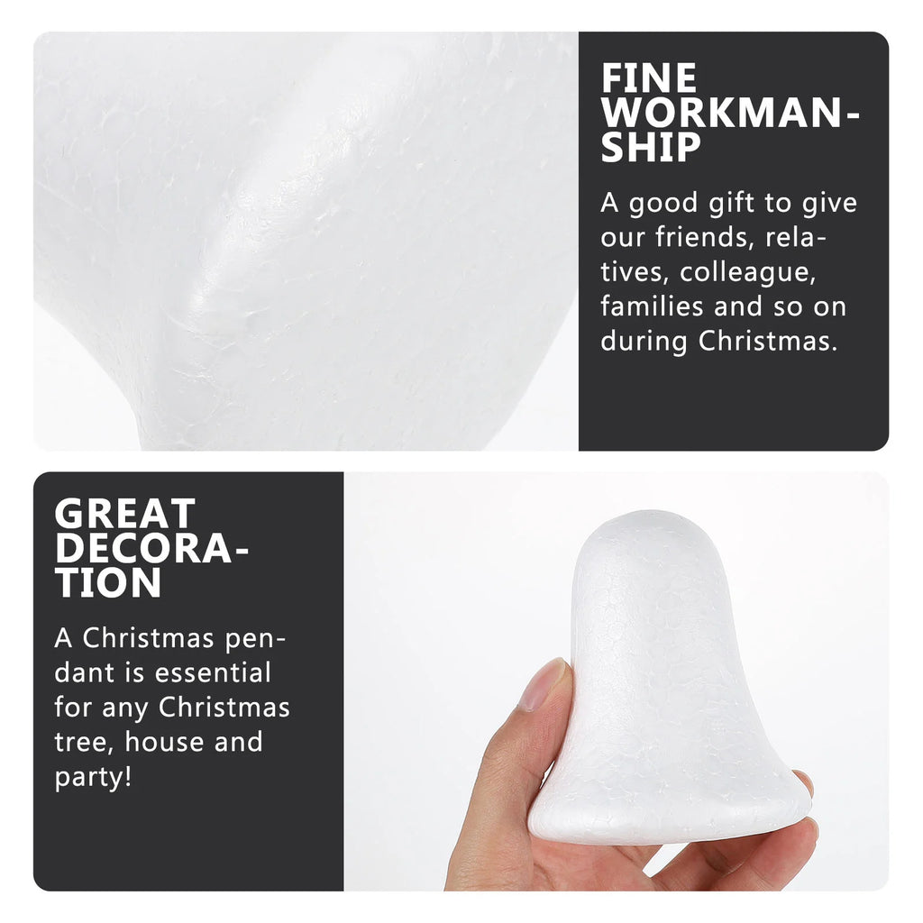 10 Pcs Bell Rechargeable Light Bulbs Decoration Desk Calendar Xmas Christmas Hanging Pendants Handicrafts