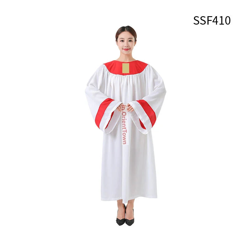 Unisex EU Priest Pastor Uniform Christian Church Choir Robes Church Clerics Clothing Adults Black Friday Worship Attire JT009