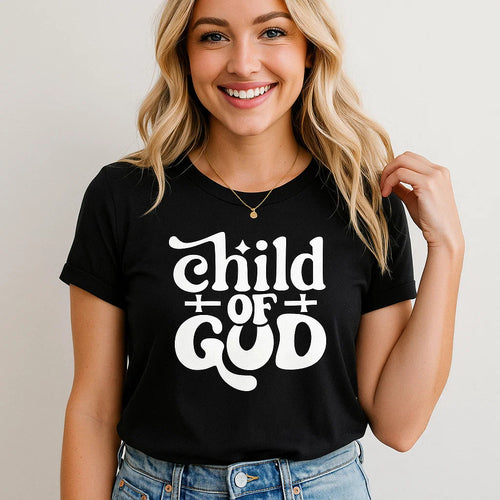 Child of God T-Shirt Religious Faith Christian Tee