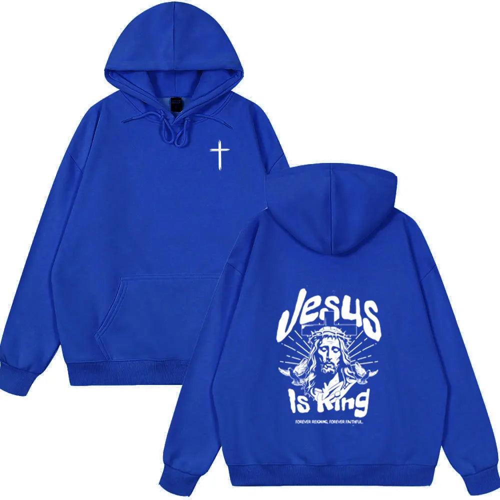 Christian Jesus Bible Verse Vintage Couple Style Wears Men Women Clothing Fashion Tops Oversized Streetwears Winter Spring Tops
