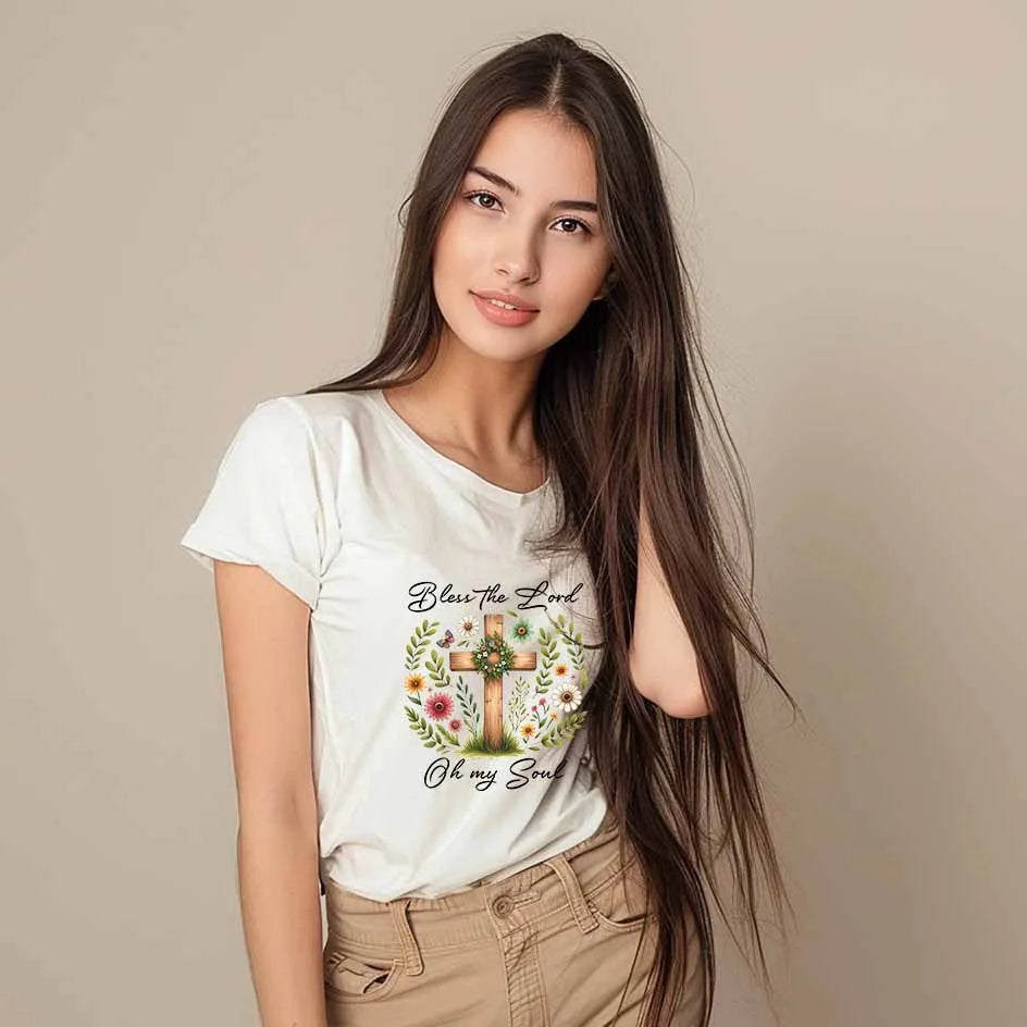 Christian Symbol Art Jesus - related Motifs Heat Transfers for Clothing Colorful Creations Stretch - resistant Stickers DIY