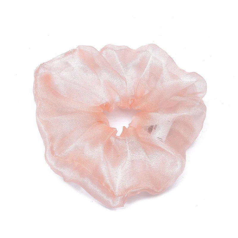 20PCS Girl Women LED Scrunchies Light Up Hair Rope  Ties band Party Glow Birthday Daily Decoration  Festival Halloween Christmas