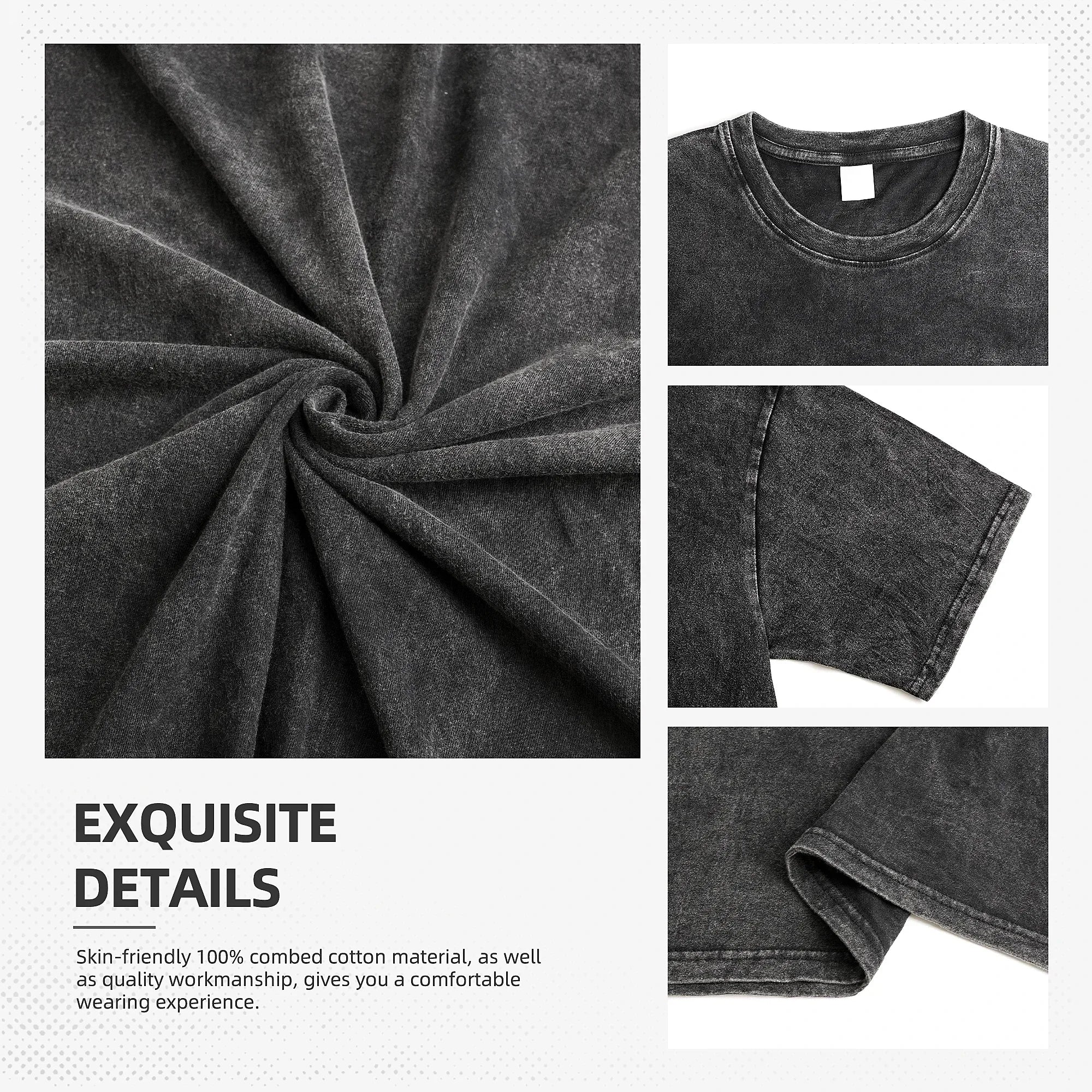 Washed Vintage Christian Jesus Blessing From God Graphic T-shirt Men Women Clothing Fashion Casual Oversized Crewneck T Shirts