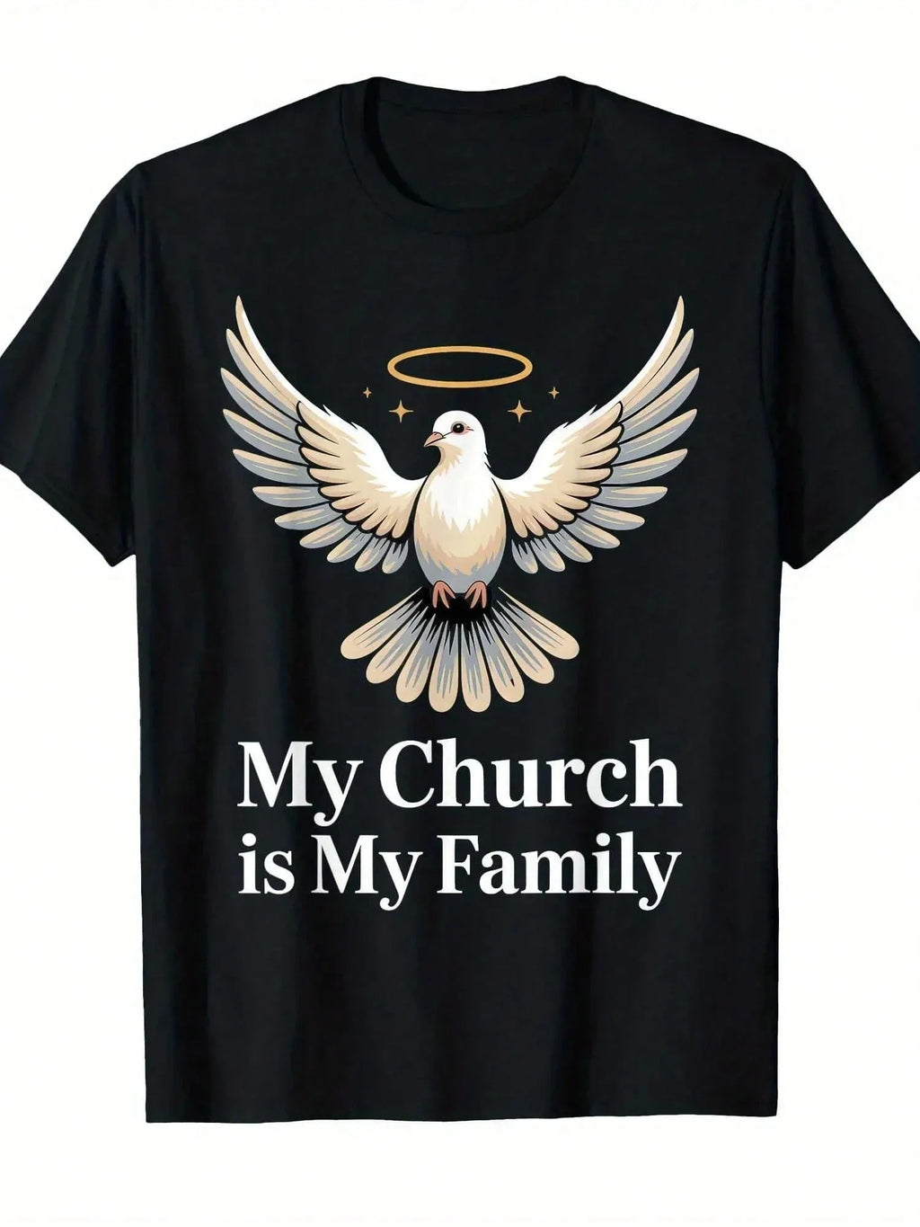 New Men's Y2K Oversized Harajuku Cotton Men's Hip Hop Clothing T-shirt Christian Goth Retro T-shirt for Men and Women