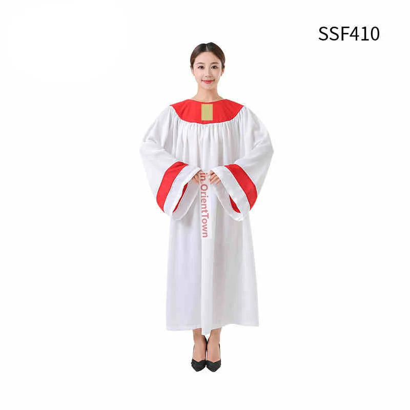 Unisex EU Priest Pastor Uniform Christian Church Choir Robes Church Clerics Clothing Adults Black Friday Worship Attire JT009