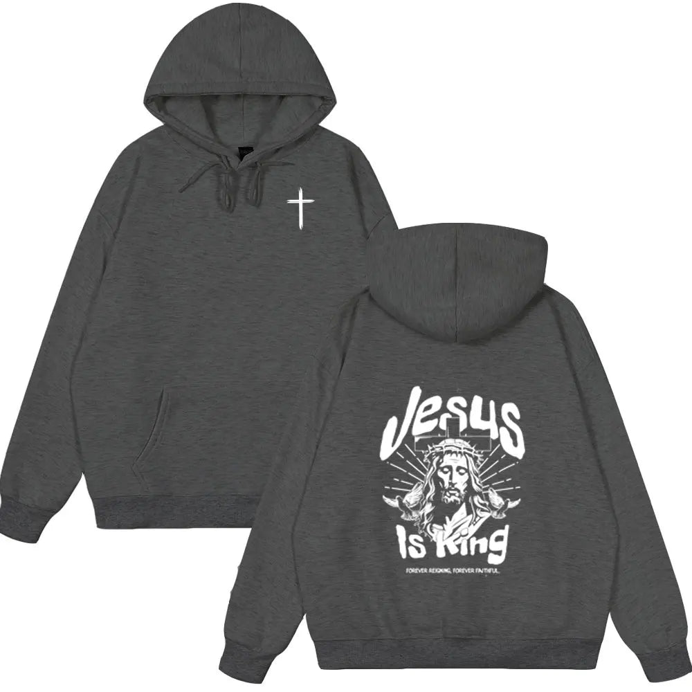 Christian Jesus Bible Verse Vintage Couple Style Wears Men Women Clothing Fashion Tops Oversized Streetwears Winter Spring Tops