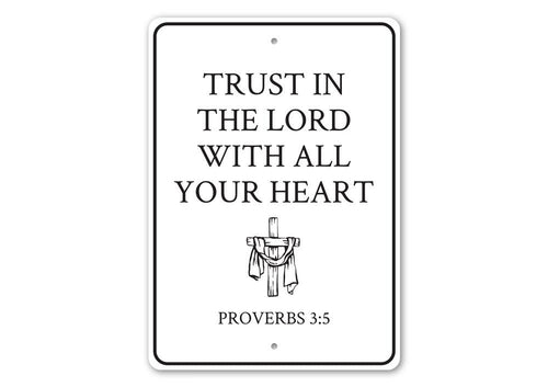 Christian Bible Verse Sign