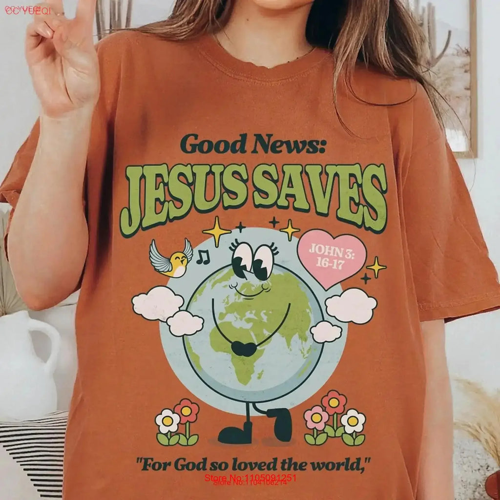 Retro Christian T Shirt Trendy Jesus Bible Verse Apparel For Women Clothing vintage Washed Stretched Comfortable streetwear