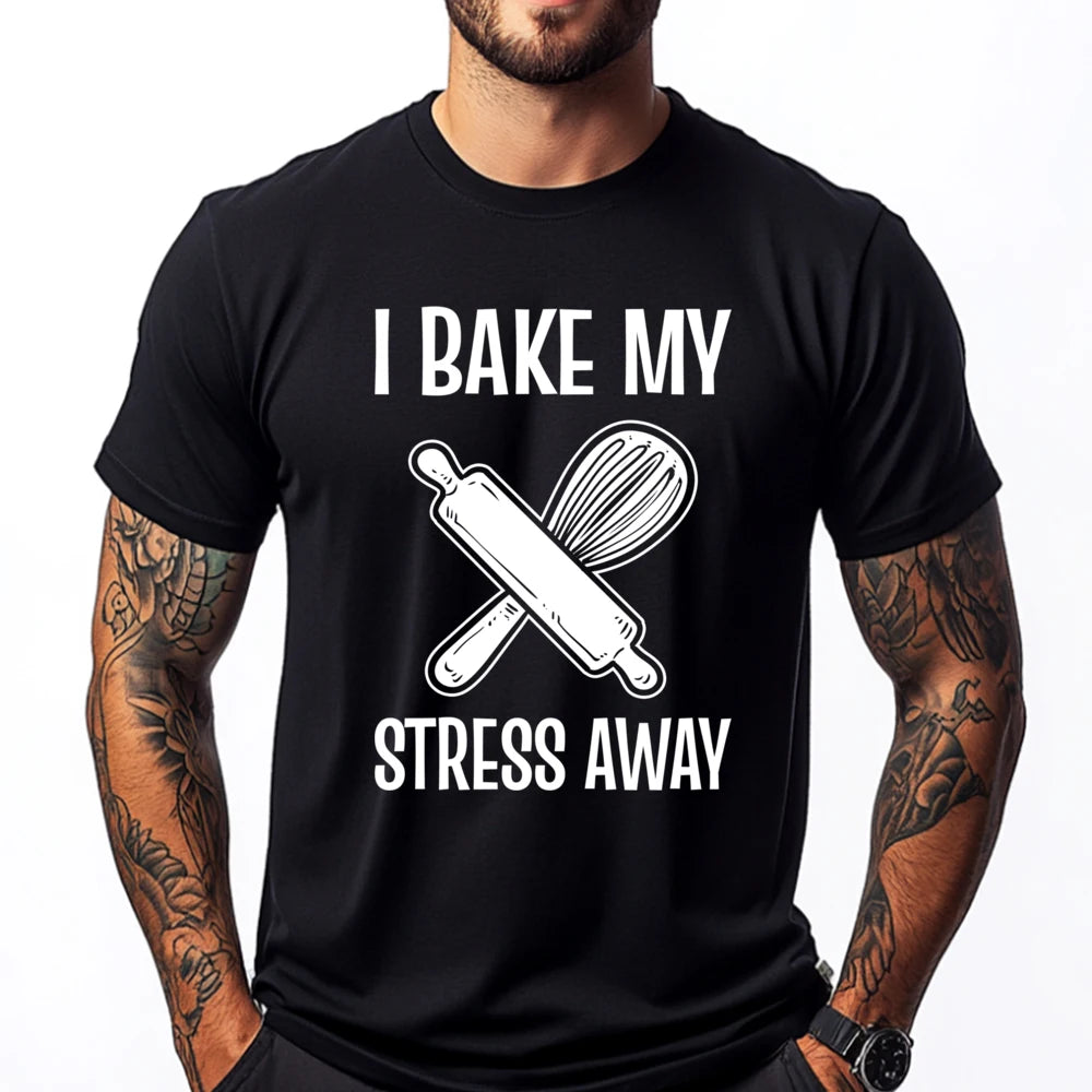 Cake Decorator Christian Tshirt Men Band Tshirts Graphic Cotton Streetwear Short Sleeve Mens Clothing