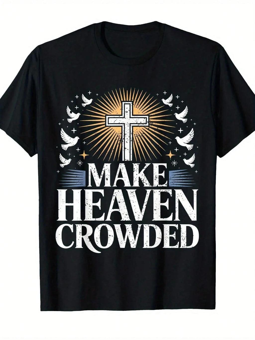 Oversized Harajuku Cotton Men's Hip Hop Clothing T-shirt Christian Goth Retro Men's Y2K T-shirt for Men and Women