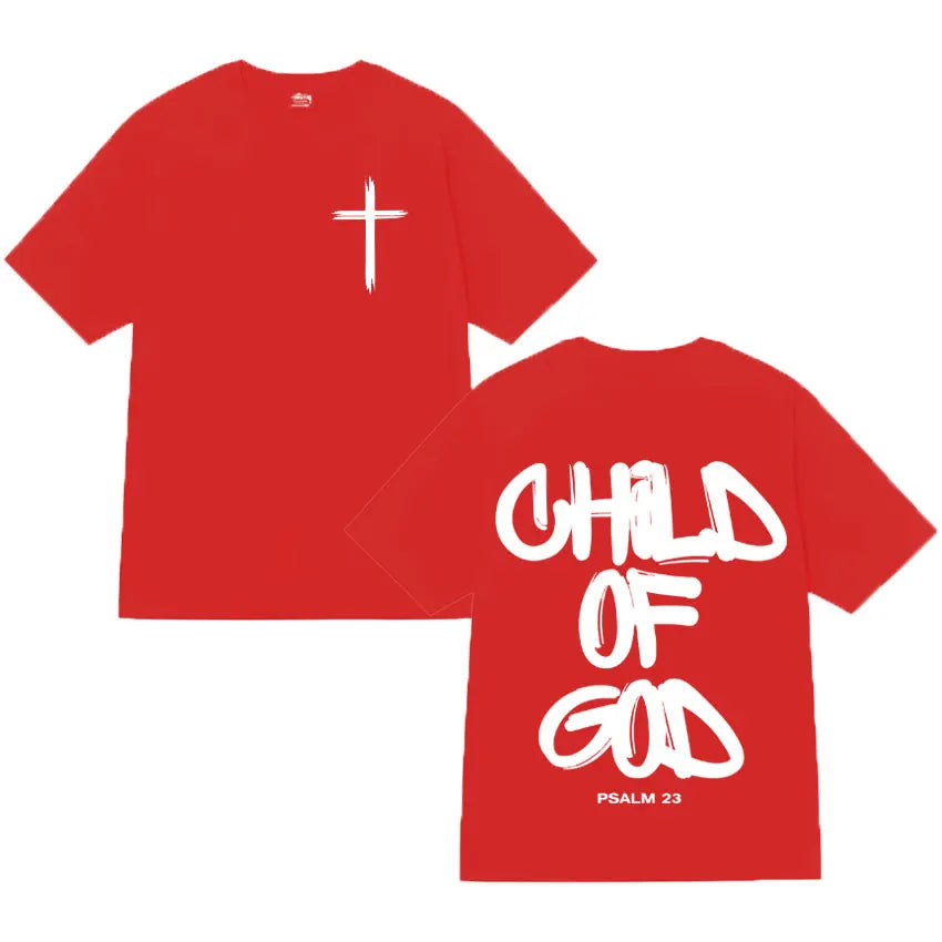 Ghod of God Bible Christian Religious Jesus Graphics Print Women Tshirt Mens Clothing High Quality T Shirt Streetwear