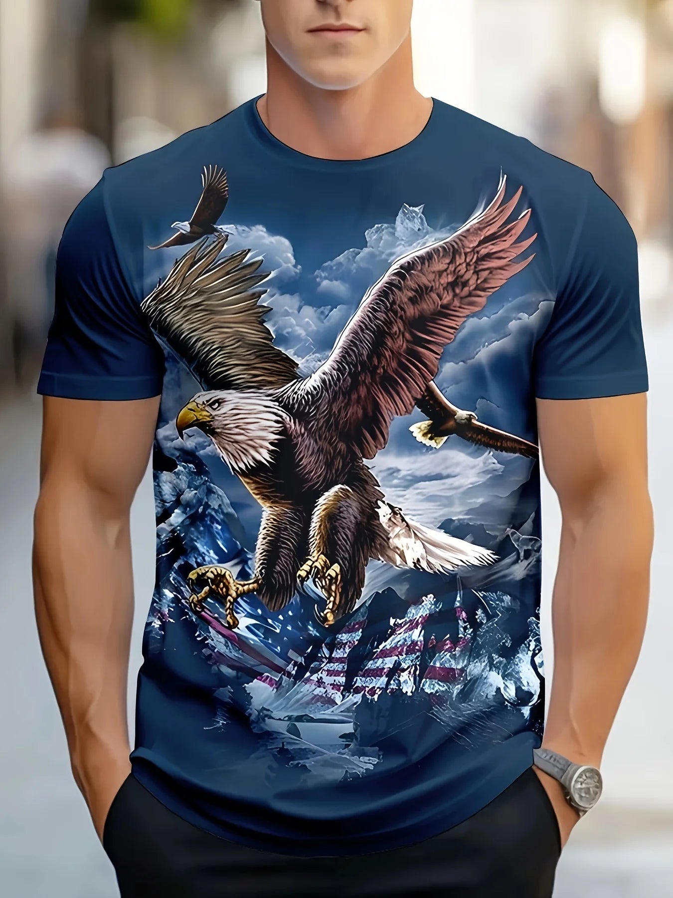 Vintage T-Shirts for Men 3D Jesus Passion Print Short Sleeve Tops Summer Christian T Shirt Loose Oversized T Shirts Men Clothing