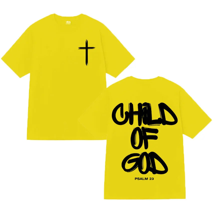 Ghod of God Bible Christian Religious Jesus Graphics Print Women Tshirt Mens Clothing High Quality T Shirt Streetwear