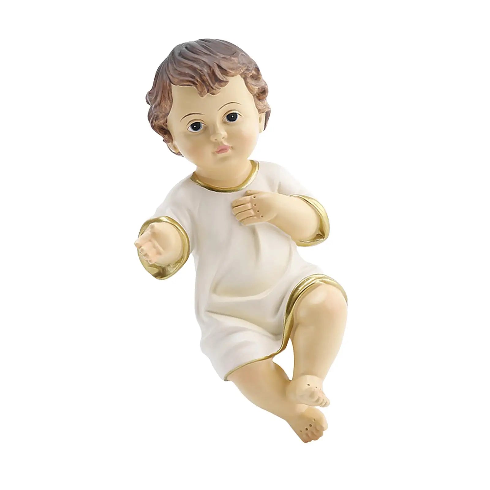 Jesus Baby Figurine Adornment Sculpture Nativity Statue Home Decor