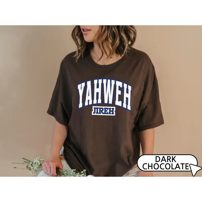 Christian T Shirt Bible Verse Streetwear Jehovah Yahweh Jireh Faith Clothing Church S