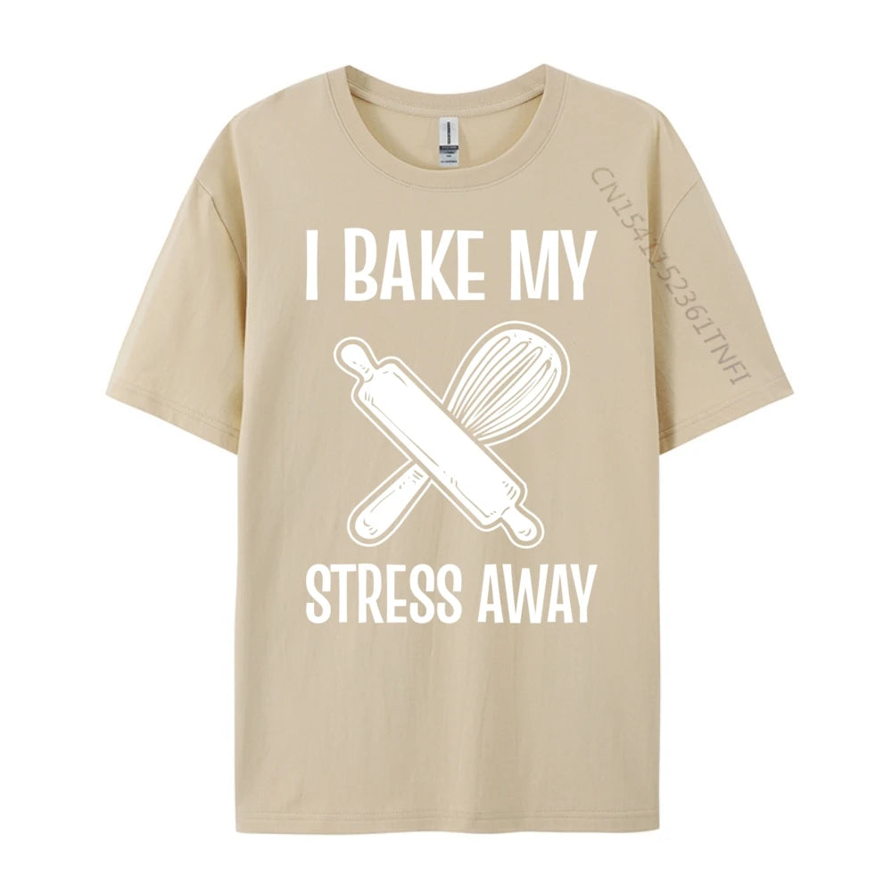 Cake Decorator Christian Tshirt Men Band Tshirts Graphic Cotton Streetwear Short Sleeve Mens Clothing