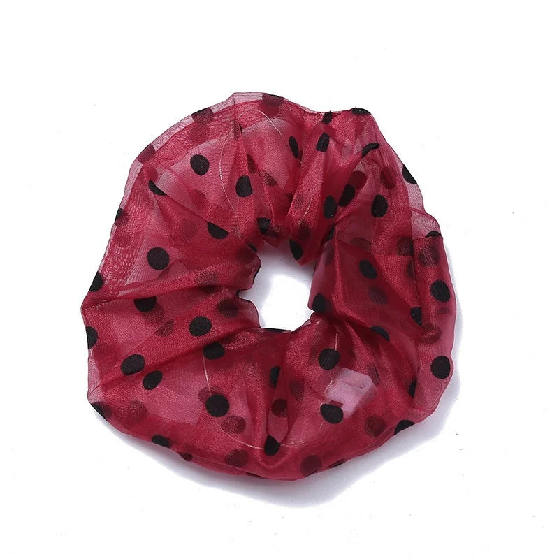 20PCS Girl Women LED Scrunchies Light Up Hair Rope  Ties band Party Glow Birthday Daily Decoration  Festival Halloween Christmas