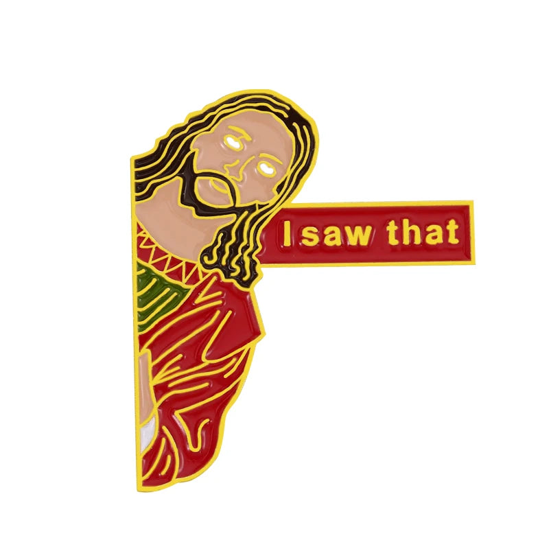 28styles Jesus Cross Enamel Pins Christian Clothing Decorative Brooches Jesus Fish Lapel Badge Backpack Cap Jewelry Accessories